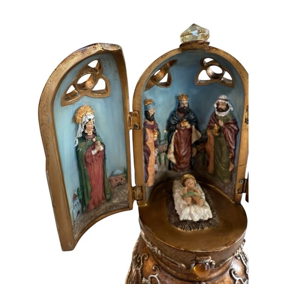 Bombay Company Nativity Triptych RARE - Picture 5 of 10